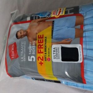 Hanes boxers multi color cottonMedium. New